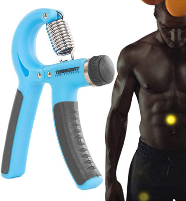 

QUINERGYS ™ Hand Grips Double Coiled Chromed Steel Springs & Durable Molded Plastic Handles Hand Grip/Fitness Grip(Blue, Black)