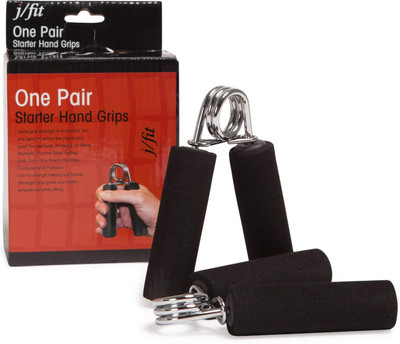 

QUINERGYS ® Hand Grip Strength Training Forearm Wrist Muscle Developer Finger Strengthener Hand Grip/Fitness Grip(Black)
