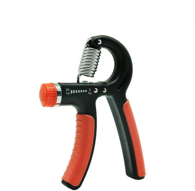 

QUINERGYS Strength Trainer,Easy Adjustable Resistance Range 5-60KG,Non-Slip Gripper Hand Grip/Fitness Grip(Orange)