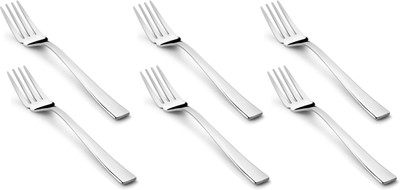

Shapes Gracia 304 grade , 18/10 & cup rolled Stainless Steel Fisk Fork Set(Pack of 6)