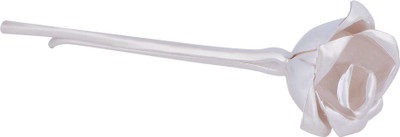 

Osasbazaar Sterling Silver Hairpin Juda Pin Rose - 90%-92.5% Pure and Certified Hair Pin(Silver)