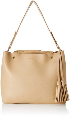 

Kanvas Katha Hobo(Beige)