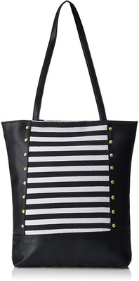 

Kanvas Katha Tote(Black)