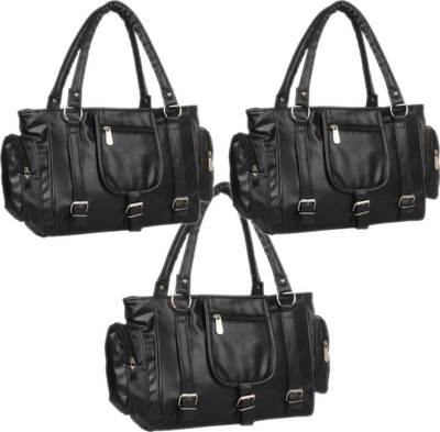 

Mountrex Hand-held Bag(Black, Black)