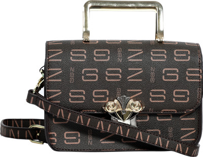 

Purplifies Hand-held Bag(Brown)