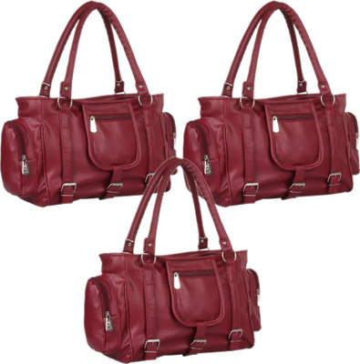 

Mountrex Hand-held Bag(Maroon, Maroon)