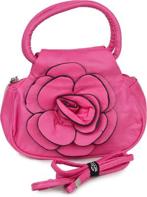 

Star Style Women Casual Pink Rexine Sling Bag