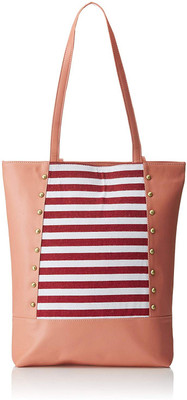 

Kanvas Katha Tote(Pink)