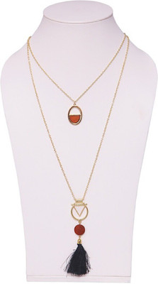 

REYU Metal Jewel Set(Black, Gold)