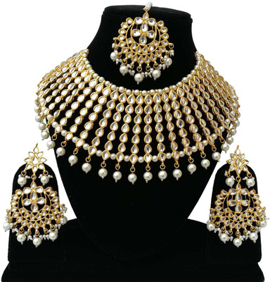 

Finekraft Alloy Jewel Set(White)