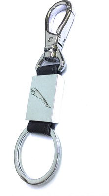

Aura Imported Leather & Metal Jaguar Key Chain