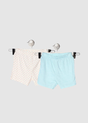 

Mini Klub Short For Girls Casual Printed Cotton(Multicolor, Pack of 2, Multi