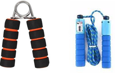 

Take Care SKIPPING ROPE WITH HAND CLINCHER Gym & Fitness Kit