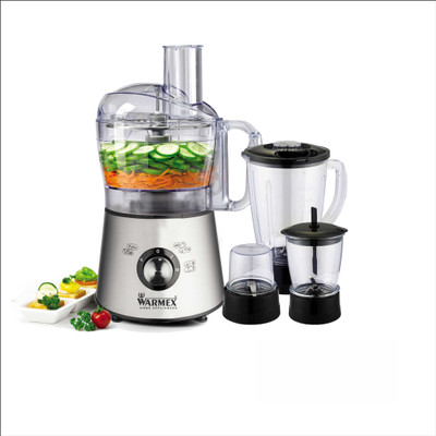 

Warmex FP 99 500 watt Mixer Grinder(Matt S.S, 3 Jars)