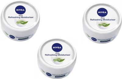 

Nivea Aloe Body Cream Refreshing Moisturiser 50 ml pack of 3(150 ml)