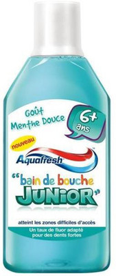 

Aqua Fresh Junior Rio 2 Mouthwash (6Y+) - 300ml Goute Menthe Douce - Goute Menthe(300 ml)