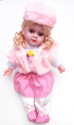 Aparnas Girl Pink Baby (Multicolor) Doll Stuffed Soft Plush Toy Girl Doll (Pink)(Pink)