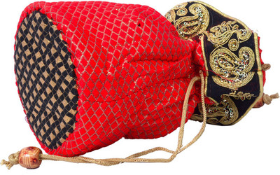 

Craft Trade Multicolor Potli Potli(Red)