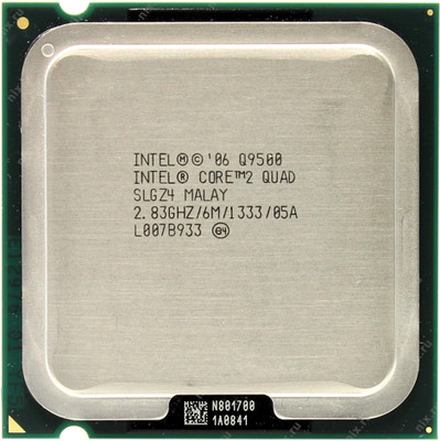 

Intel 2.83 LGA 775 Core 2 Quad Q9500 Processor(Silver)