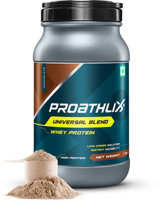 

Proathlix Universal Blend Whey Protein(1 kg, Chocolate)
