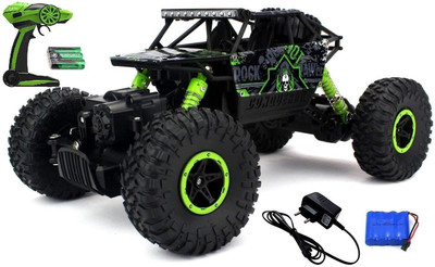 

Toy Arena 1:18 Scale 2.4 Ghz 4 Wheel Drive Rock Crawler Rally Car (Multicolor)