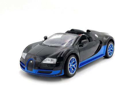 

Pacific Toys Open Bugatti with Open Door 1:16 5-Channel R/C Blue(Multicolor)