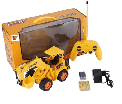 

M-Alive 5 Channel Full Functional Remote Control Rechargeable Construction JCB Truck(Multicolor)