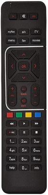 

LipiWorld AIRTEL PIX DTH Remote Control Compatible for AIRTEL DTH Remote with Recording Feature Remote Controller(Black)