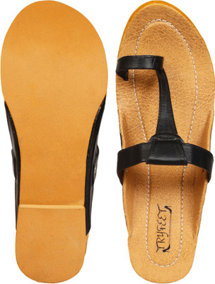 

tryfeet Women Black Flats