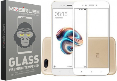 MOBIRUSH Edge To Edge Tempered Glass for Mi Redmi 6(Pack of 1)