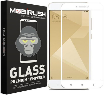 MOBIRUSH Edge To Edge Tempered Glass for Mi Redmi 6(Pack of 1)