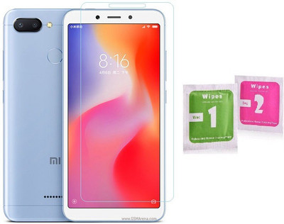 CASEHUNT Tempered Glass Guard for Mi Redmi 6(Pack of 1)