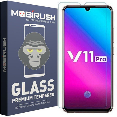 MOBIRUSH Tempered Glass Guard for Vivo V11 Pro(Pack of 1)