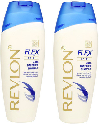 

Revlon Flex with ZP-11 Anti Dandruff Shampoo, 400ml pack of 2(800 ml)