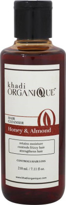 

Khadi Organique khadiorganique honey n almond hair cleanser - pack of 3(630 ml)