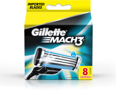 

Gillette Mach 3 Cartridges(Pack of 8)