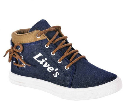 

HTIGER LIVE'S Sneakers For Men(Navy, Navy brown