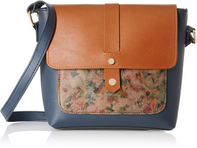 

Kanvas Katha Women Casual Multicolor PU Sling Bag