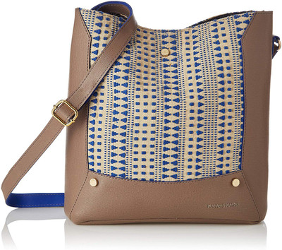 

Kanvas Katha Women Casual Multicolor PU Sling Bag