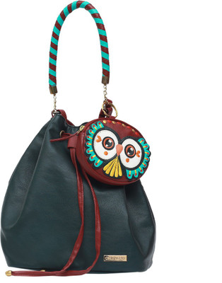 

Chumbak Women Casual Blue PU Sling Bag