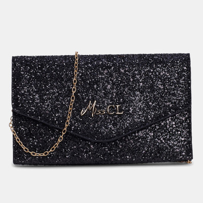 

Miss CL Women Casual Black Leatherette Sling Bag