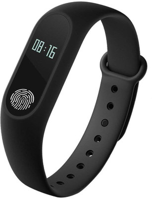 

iBubble M2 Waterproof Smart Fitness Band Compatible with Bluetooth Or Heart Rate Sensor(Black Strap, Size : Regular)