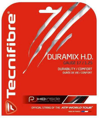 

Tecnifibre Duramix H.D. 17 Tennis String - 10 m(Red)