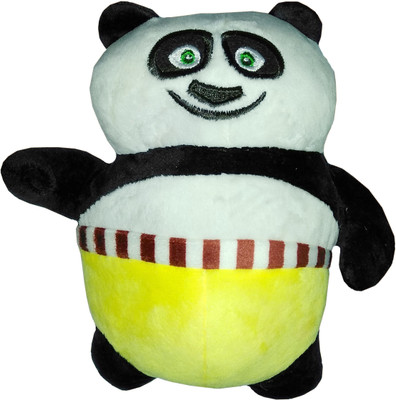

Connect ecom Yellow Kunfu Panda Stuffed Soft Plush Toy for Gift 17 Cm - Yellow - 17 cm(Yellow)
