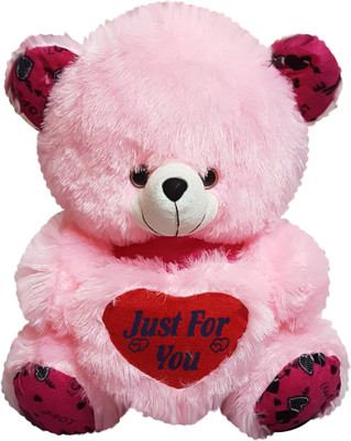 Bloomtail soft toy pink teddy bear - 38 cm(Pink)