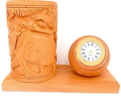 

Craft Trade Analog Brown Clock