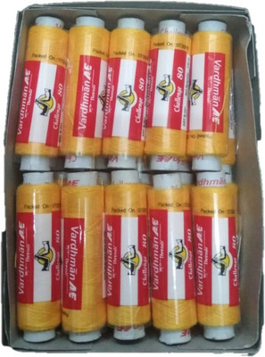 

Vardhman Yellow Thread(130 Pack of20)