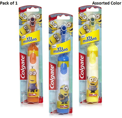 

Colgate Powered Toothbrush - Minions (Colors May Vary) Extra Soft Toothbrush