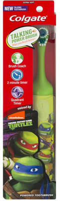 

Colgate TALKING POWER BRUSH - NINJA TURTLES Extra Soft Toothbrush