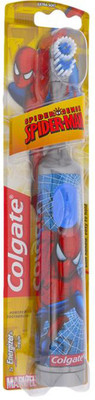 

Colgate Toothbrush Battery Operated - Spider-Man Extra Soft Toothbrush
